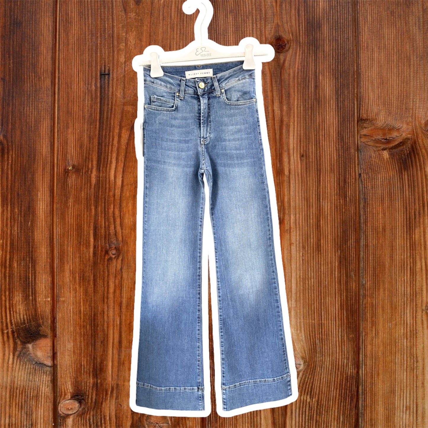 Jeans donna zampa KLIXS JEANS