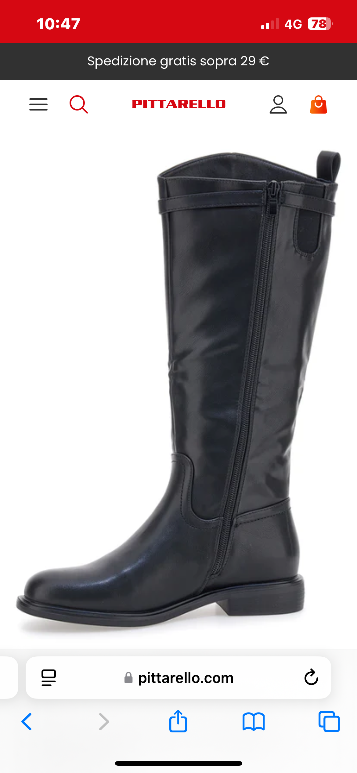 Stivale liscio EnergyI235