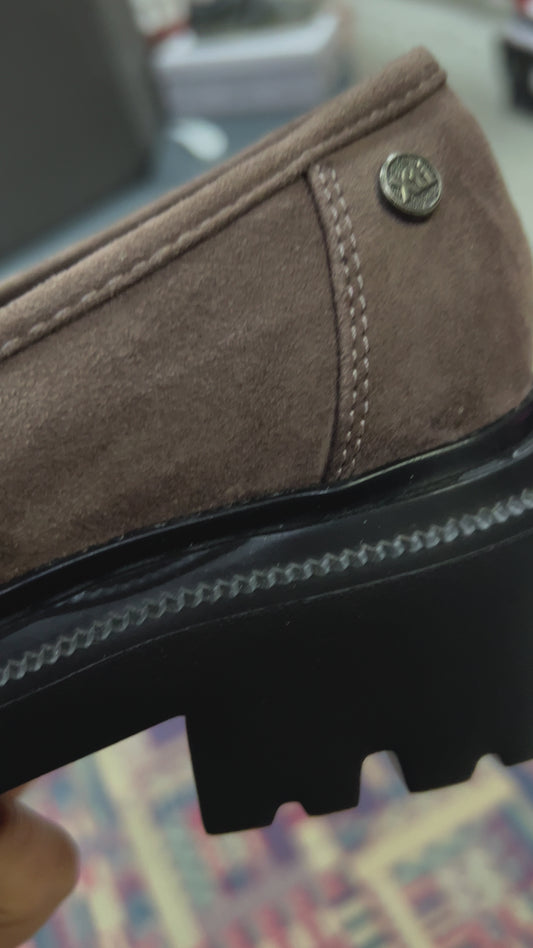 Mocassino Xti taupe 142118